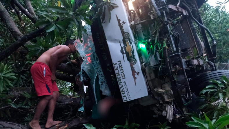 Conductor falleció luego de quedar atrapado en los hierros de un camión en Gualanday Conductor falleció luego de quedar atrapado en los hierros de un camión en Gualanday