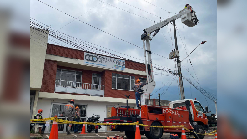 Suspendido el servicio de luz en algunos sectores de Ibagué