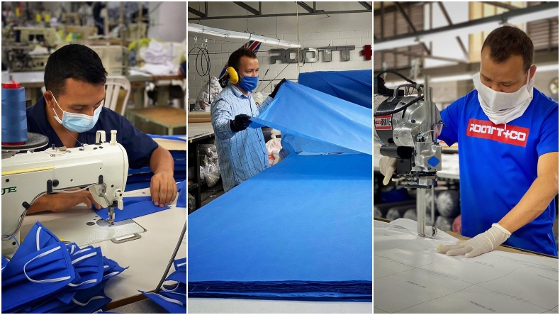 Roott+Co entregará la primera donación de trajes quirúrgicos para proteger a médicos de Ibagué del coronavirus Roott+Co entregará la primera donación de trajes quirúrgicos para proteger a médicos de Ibagué del coronavirus