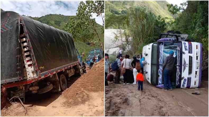 Intransitable está la vía Ibagué – Roncesvalles
