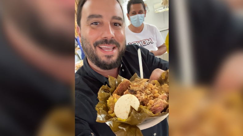 Tamal con copete: el plato que combina lo mejor de dos mundos y que ‘Tulio Recomienda’ volvió a elogiar en Ibagué