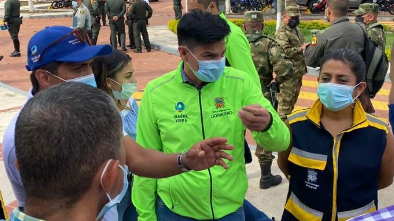 Secretario de Gobierno de Ibagué dice que un organizador del Jamming Festival está bajo custodia policial Secretario de Gobierno de Ibagué dice que un organizador del Jamming Festival está bajo custodia policial