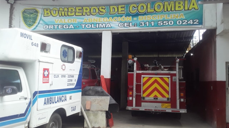 Cuerpo de Bomberos de Ortega cesó actividades por falta de contratación de la Alcaldía Municipal Cuerpo de Bomberos de Ortega cesó actividades por falta de contratación de la Alcaldía Municipal