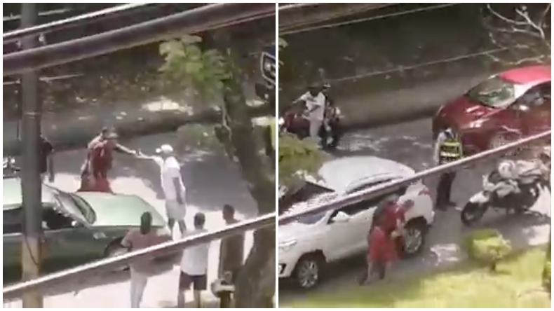 Dos personas en aparente estado de embriaguez fueron sorprendidas conduciendo por la avenida Pedro Tafur