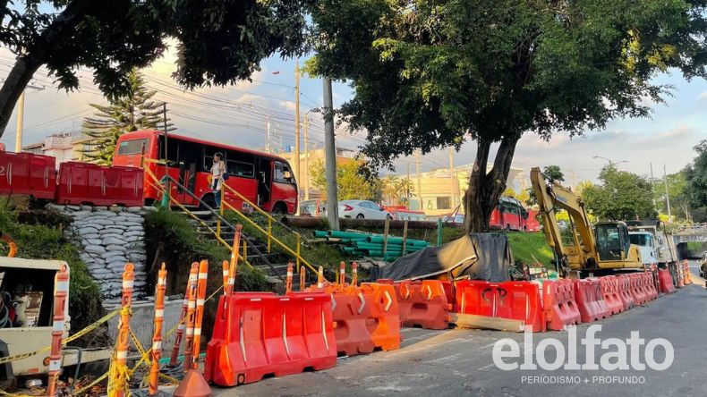 Suspendieron el contrato del puente de la calle 60