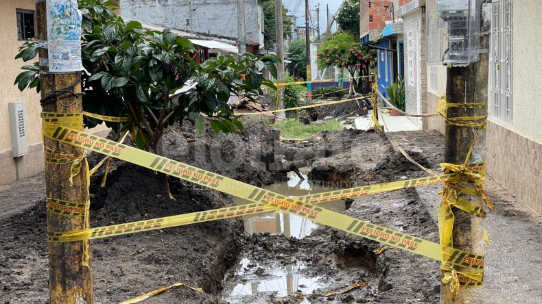 Denuncian que arreglo del Ibal genera daños en casas de El Salado