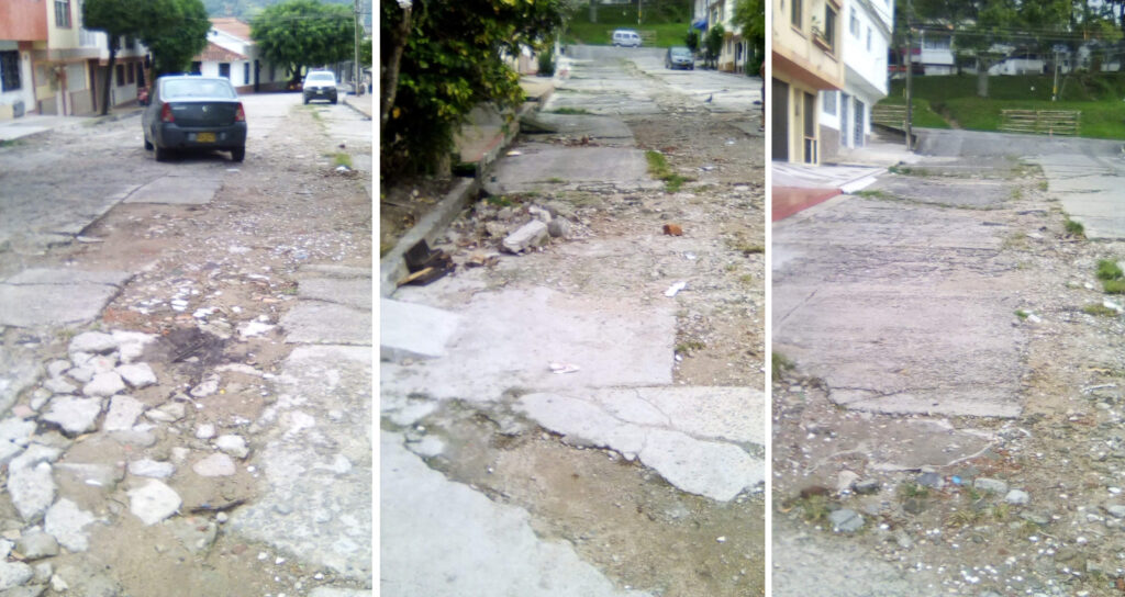 Juez ordenó al municipio pavimentar una vía en mal estado en el barrio La Francia de Ibagué