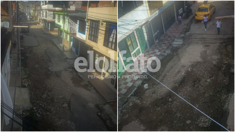 Todas las calles de Terrazas del Tejar están en mal estado: denuncian habitantes del sector Todas las calles de Terrazas del Tejar están en mal estado: denuncian habitantes del sector
