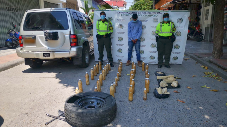Envían a la cárcel a hombre que habría transportado 51 kilos de cocaína, avaluada en $135 millones Envían a la cárcel a hombre que habría transportado 51 kilos de cocaína, avaluada en $135 millones