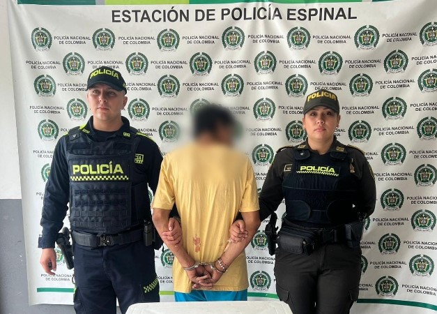 Capturan a presunto ladrón de contadores del agua en El Espinal