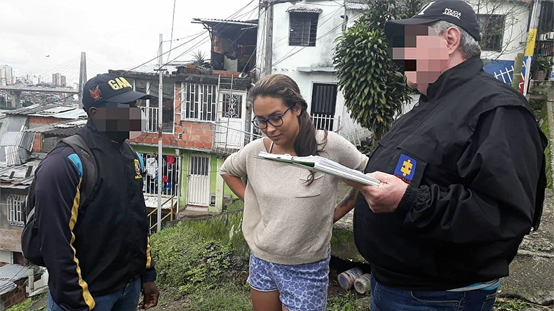 Detienen a mujer que extorsionaba bajo la modalidad de ‘tío-tío’