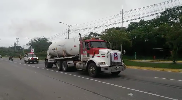 Misión humanitaria logró el transporte de oxígeno a la Clínica Nuestra de Ibagué Misión humanitaria logró el transporte de oxígeno a la Clínica Nuestra de Ibagué