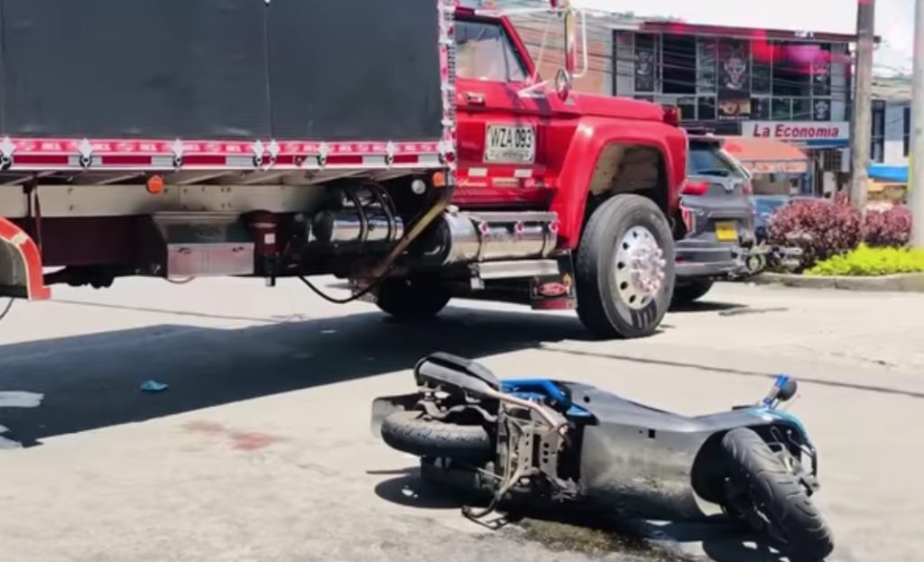 Joven murió por accidente de tránsito en la calle 69 con Guabinal de Ibagué