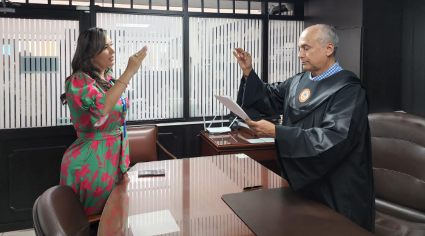 Johana Aranda fue nombrada como alcaldesa de Ibagué encargada, tras la suspensión provisional de Hurtado Johana Aranda fue nombrada como alcaldesa de Ibagué encargada, tras la suspensión provisional de Hurtado