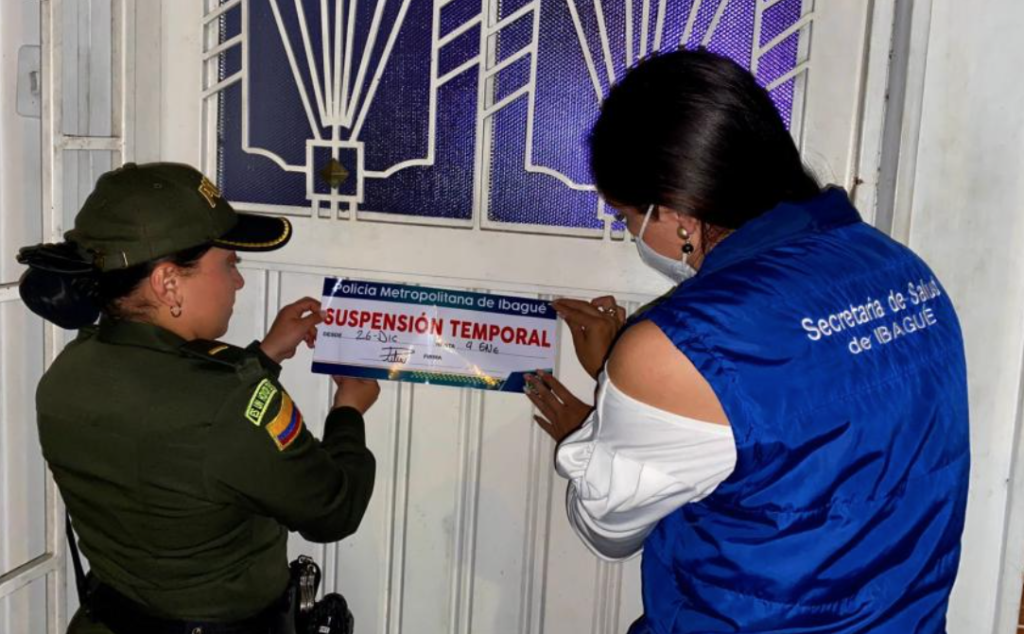 Cierran prostíbulo ilegal en Ibagué Cierran prostíbulo ilegal en Ibagué