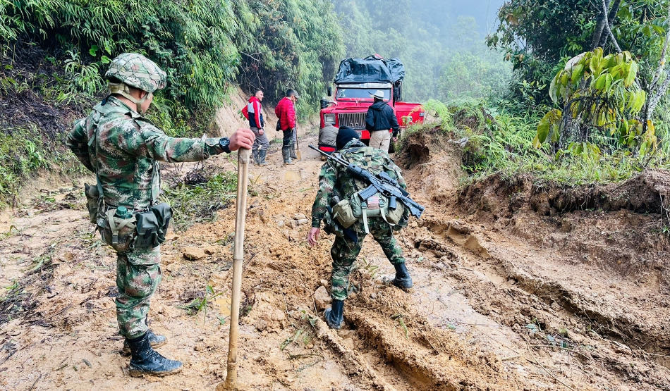 Llegar hasta la vereda China Alta se volvió un viacrucis para los campesinos de Ibagué
