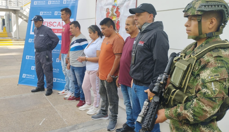 Capturados integrantes de organización dedicada al tráfico de estupefacientes en cuatro departamentos
