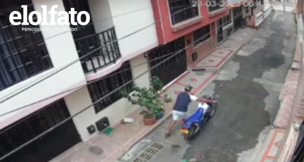 En cuestión de segundos se robaron una motocicleta en El Salado En cuestión de segundos se robaron una motocicleta en El Salado