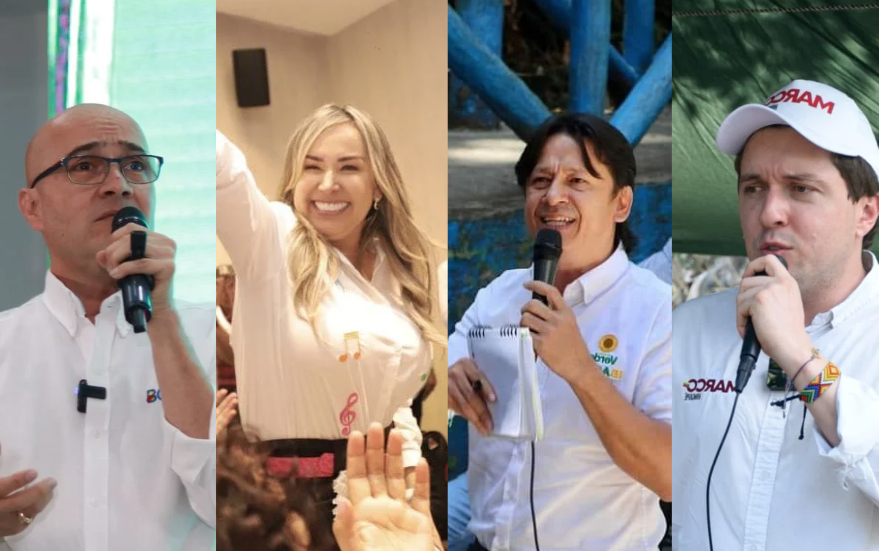“La verdadera encuesta es en octubre”: candidatos reaccionan a intención de voto para la Alcaldía
