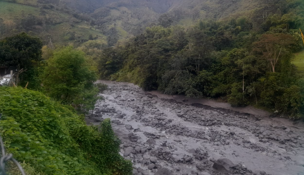 Emergencia en el Combeima no provocó pérdidas humanas ni daños en las vías Emergencia en el Combeima no provocó pérdidas humanas ni daños en las vías