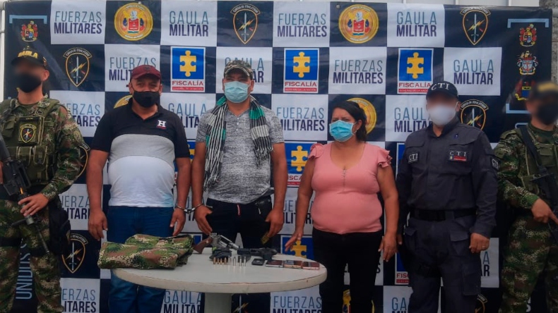 Capturan a integrantes de una banda que alquilaba armas de fuego a criminales en el Tolima Capturan a integrantes de una banda que alquilaba armas de fuego a criminales en el Tolima