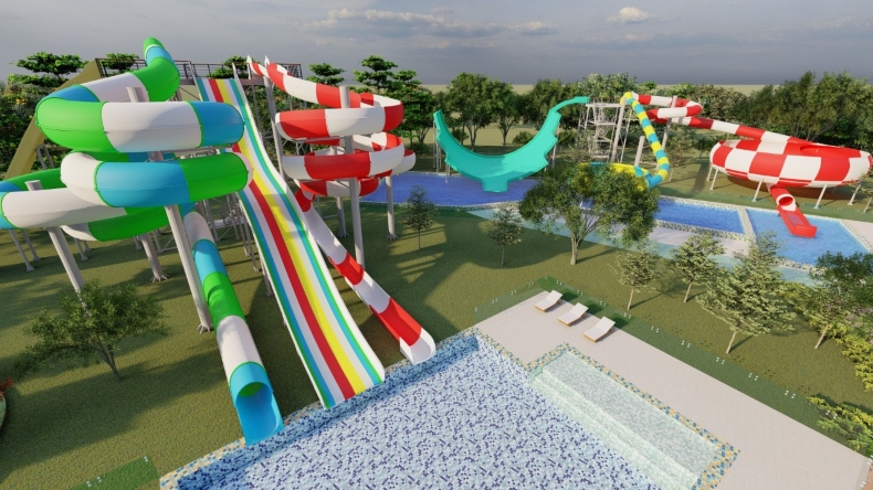 Toboganes, piscina de olas y mirador de 360º: algunas remodelaciones del centro recreacional Lagos Club de Comfatolima Toboganes, piscina de olas y mirador de 360º: algunas remodelaciones del centro recreacional Lagos Club de Comfatolima