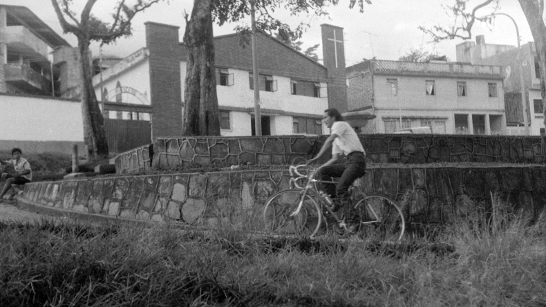 Así lucía el parque Centenario en los años 70