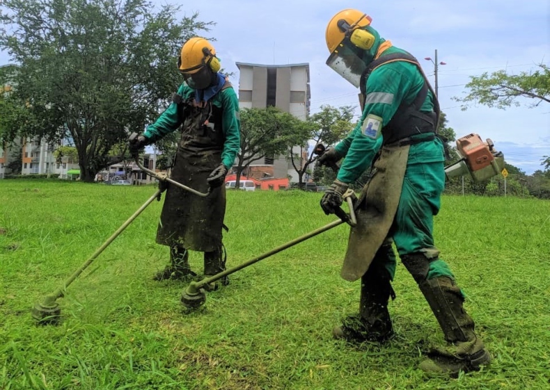 Este es el cronograma del corte de césped en parques y avenidas de Ibagué Este es el cronograma del corte de césped en parques y avenidas de Ibagué