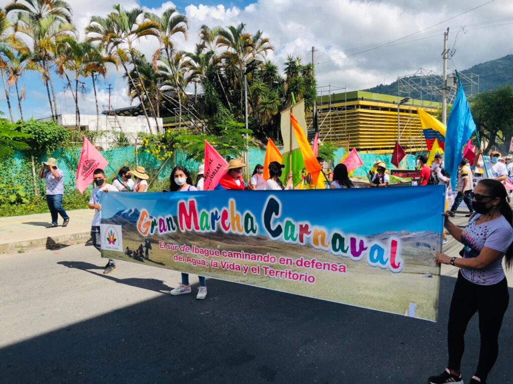 Inició en Ibagué la Marcha Carnaval: «El rugir de la montaña» Inició en Ibagué la Marcha Carnaval: «El rugir de la montaña»