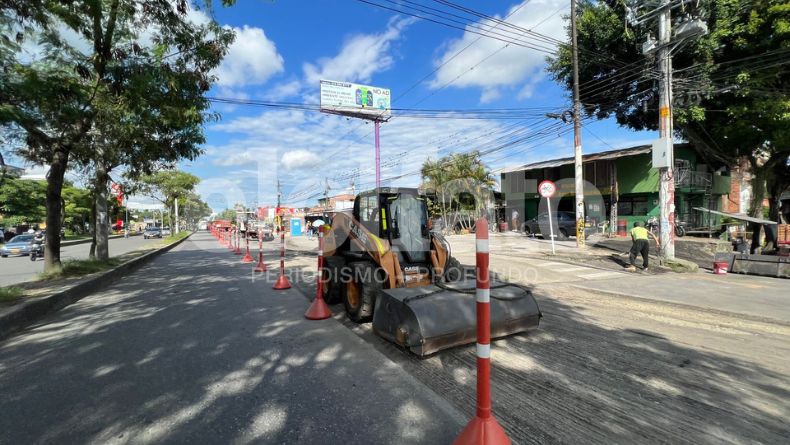 Carrera Quinta quedará reducida a un carril por obras de pavimentación Carrera Quinta quedará reducida a un carril por obras de pavimentación
