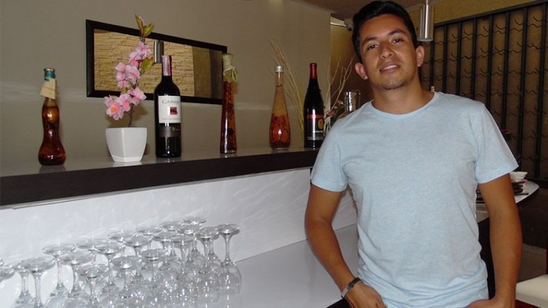 La historia del joven que a los 22 años montó su restaurante sin dinero pero con fe La historia del joven que a los 22 años montó su restaurante sin dinero pero con fe