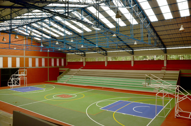 Así le cambiaron la cara al coliseo cubierto de la Universidad del Tolima Así le cambiaron la cara al coliseo cubierto de la Universidad del Tolima
