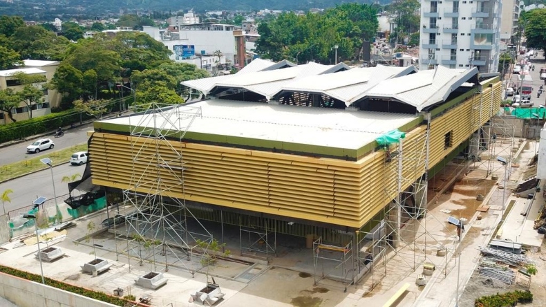 Obras del Coliseo de Combate tienen un avance del 90%