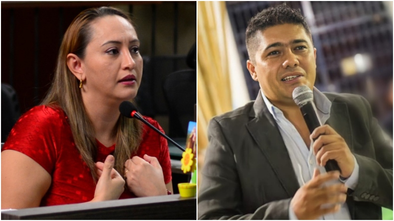 Linda Perdomo descalifica al concejal César Franco e insinúa que tiene problemas mentales Linda Perdomo descalifica al concejal César Franco e insinúa que tiene problemas mentales