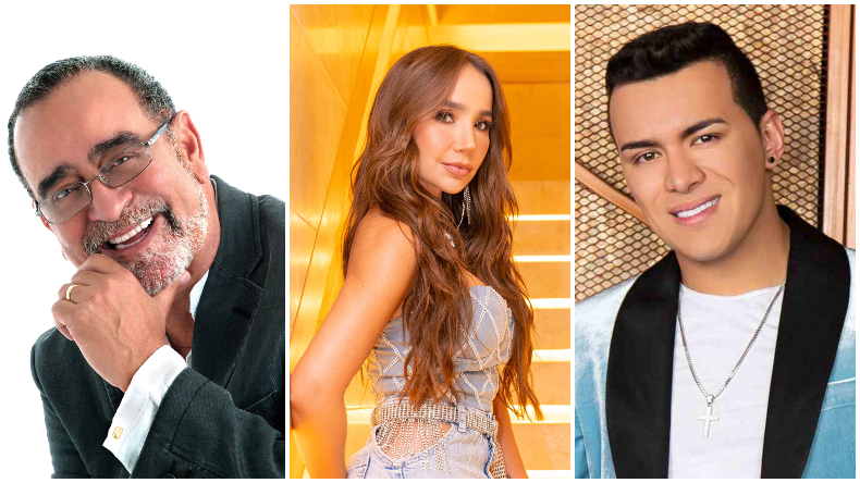 Andy Montañez, Paola Jara y Yeison Jiménez: los artistas de lujo invitados para las ferias y fiestas en Ibagué