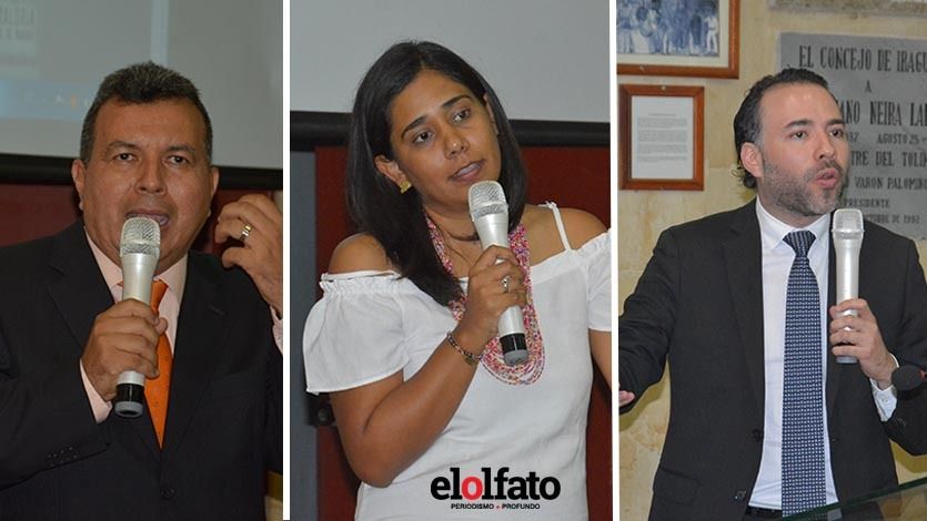 Estos son los tres candidatos que se disputarán el cargo de Contralor de Ibagué