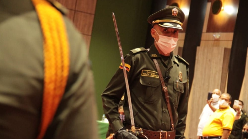 Sale el comandante de la Policía del Tolima por malos resultados Sale el comandante de la Policía del Tolima por malos resultados