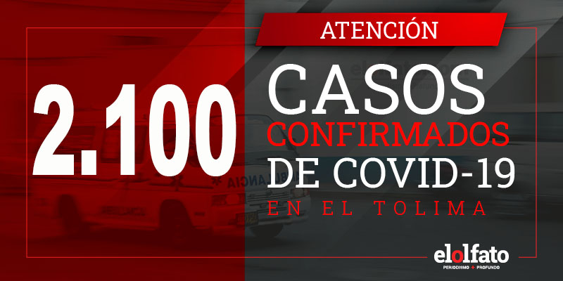 Reportan 56 pacientes más con COVID-19, 40 de ellos en Ibagué Reportan 56 pacientes más con COVID-19, 40 de ellos en Ibagué