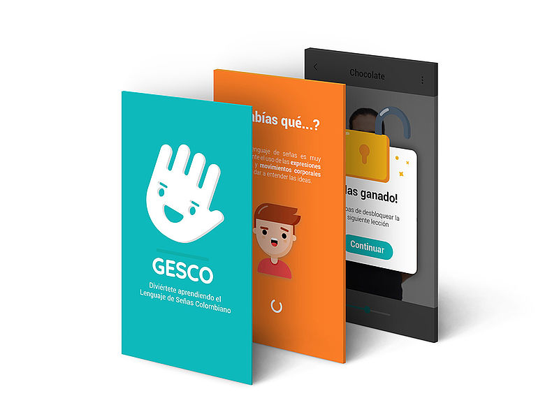 Aplicación para dispositivos móviles enseña Lengua de Señas Colombiana Aplicación para dispositivos móviles enseña Lengua de Señas Colombiana