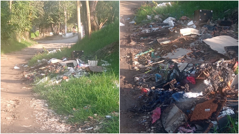 Habitantes de El Limón denuncian que vía que conduce a zona rural se ha convertido en un basurero Habitantes de El Limón denuncian que vía que conduce a zona rural se ha convertido en un basurero