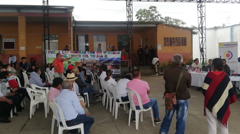 Con audiencia pública, en Falan se retoman procesos de 13 proyectos mineros Con audiencia pública, en Falan se retoman procesos de 13 proyectos mineros