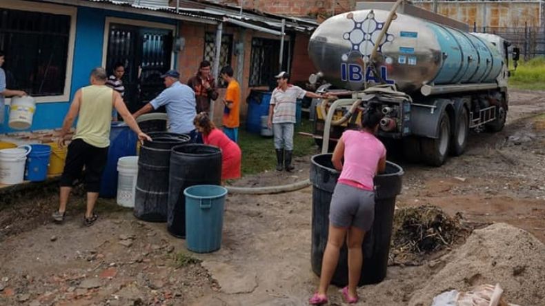 Ibal propone alternativa provisional para escasez de agua en la comuna Nueve Ibal propone alternativa provisional para escasez de agua en la comuna Nueve
