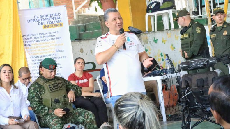 Gobernador del Tolima estaría en lista de amenazados por las disidencias Gobernador del Tolima estaría en lista de amenazados por las disidencias