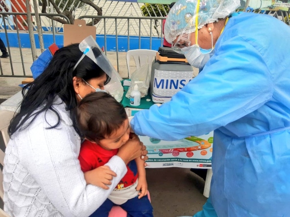 Cerca de 2 mil niños han sido vacunados contra sarampión y rubéola en Ibagué