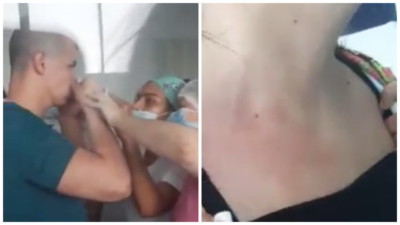 En medio del desespero, una mujer y un médico se agredieron por un paciente enfermo en hospital de Honda En medio del desespero, una mujer y un médico se agredieron por un paciente enfermo en hospital de Honda