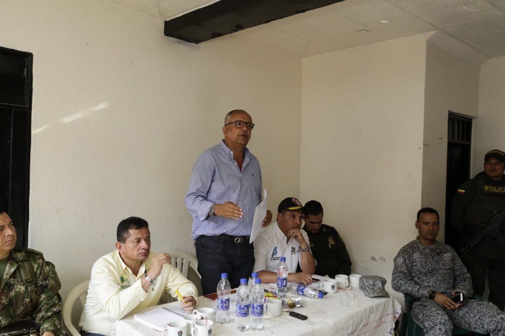 Barreto niega presencia de disidencias de las Farc en el Tolima y sugiere que se trata de delincuencia común