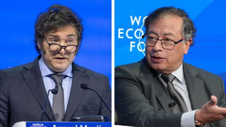 “Es un comunista asesino que está hundiendo a Colombia”: Milei sobre Petro “Es un comunista asesino que está hundiendo a Colombia”: Milei sobre Petro