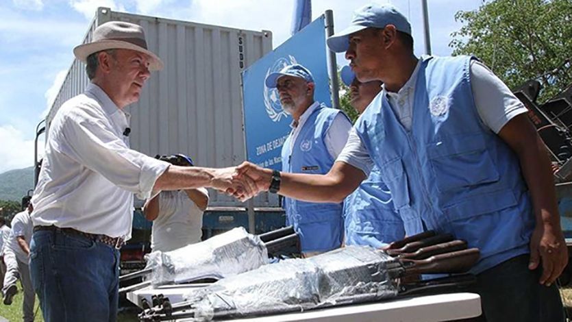 Culminó el proceso de extracción de armas que estaban en los campamentos de las Farc: ONU Culminó el proceso de extracción de armas que estaban en los campamentos de las Farc: ONU