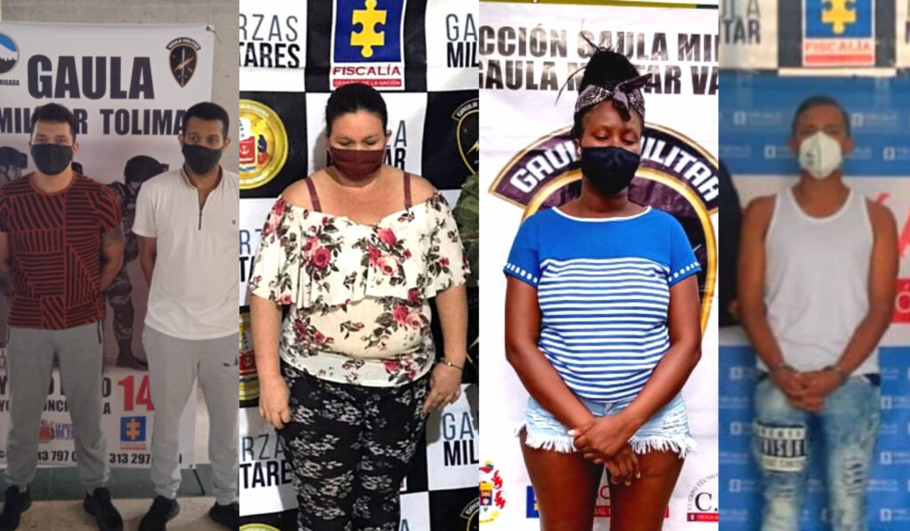 Capturan a presuntos disidentes de las Farc por extorsión desde la cárcel de Ibagué Capturan a presuntos disidentes de las Farc por extorsión desde la cárcel de Ibagué