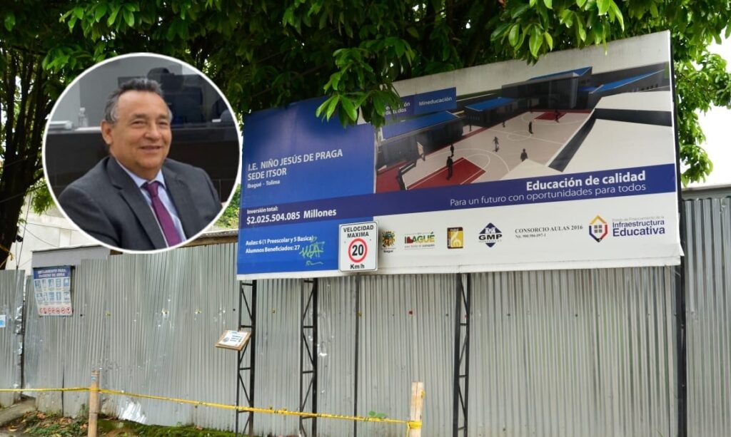 Contratista encargado de construir cinco colegios oficiales en Ibagué tiene al borde de la quiebra a proveedores locales